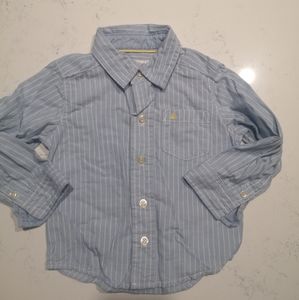 5 for 25$💛Carter's baby boy button down shirt